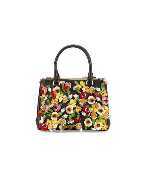 PRADA（プラダ）の「Prada Saffiano Garden Small Double-Zip Galleria