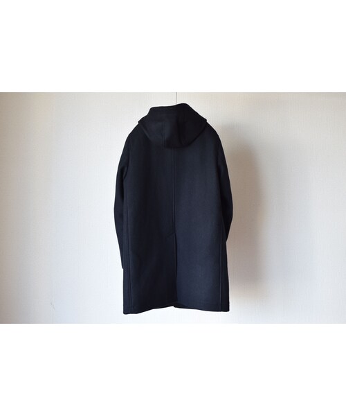 FIDELITY（フィデリティ）の「【完売御礼】FIDELITY HOOD COAT WOOL MELTON  NVY フィデリティフードコート メルトン ネイビー（ピーコート・メンズ・その他）」の9枚目の写真