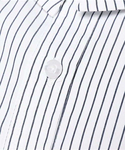 archives（アルシーヴ）の「オフショルシャツブラウス（シャツ/ブラウス・レディース・オフホワイト/ブルー/ネイビー・MEDIUM）」の10枚目の写真