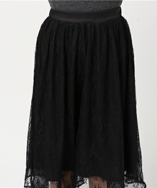 archives（アルシーヴ）の「レース地スカート（スカート・レディース・ブラック/グレー/ピンク・MEDIUM）」の7枚目の写真