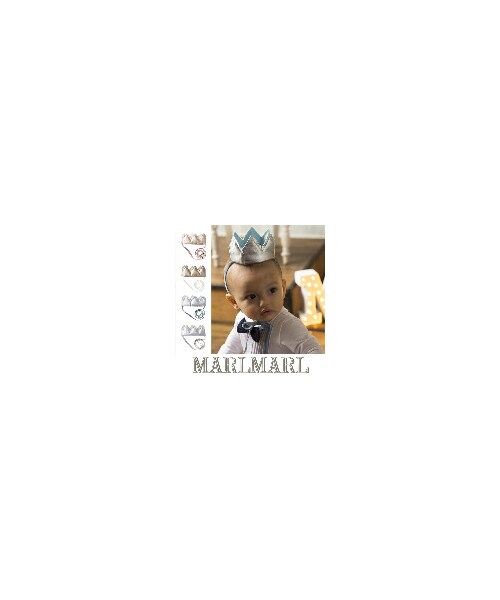 Marlmarl マールマール の Marlmarl マールマール Crown クラウン 赤ちゃんの王冠型 ヘッドアクセサリー アクセサリー Wear