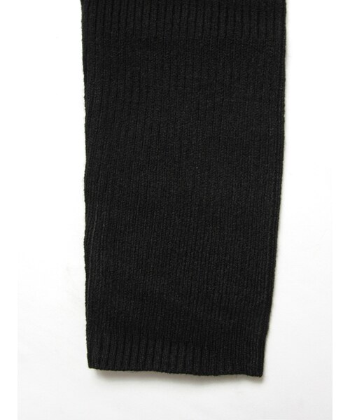 JACKROSE（ジャックローズ）の「カシミヤタッチリブ編みVネックニット（トップス・メンズ・ブラック/ホワイト/ワイン・M/L）」の9枚目の写真