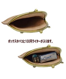 美品　アイヌ　たばこ入れ Handmade（ハンドメイド）の「タバコケース シガレットケース ヌメ革