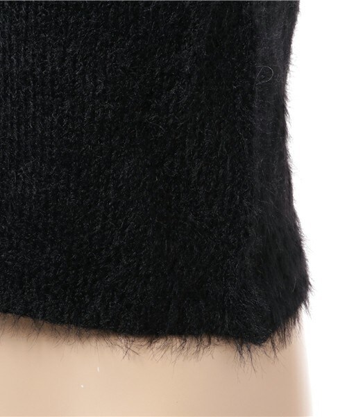 archives（アルシーヴ）の「フェザーニットキャミソール（ニット/セーター・レディース・ブラック/グレー/ピンク・MEDIUM）」の8枚目の写真