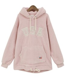 Dailyabout | レタリングルーズフィットボアパーカー(P0000WGS)(パーカー)