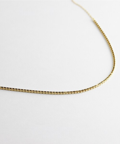 pinacoteca(ピナコテーカ)の「ピナコテーカ 692 エレガント ライン ベネチアン チェーン コンビ ネックレス(ネックレス・レディース・ゴールド・45cm)」の4枚目の写真