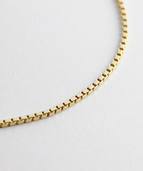 pinacoteca(ピナコテーカ)の「ピナコテーカ 692 エレガント ライン ベネチアン チェーン コンビ ネックレス(ネックレス・レディース・ゴールド・45cm)」の5枚目の写真