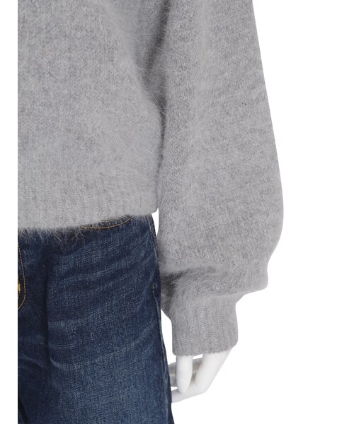 Ungrid（アングリッド）の「アンゴラ混ニット（トップス・レディース・ライトグレー/ブラック/ピンク/マスタード・F）」の15枚目の写真