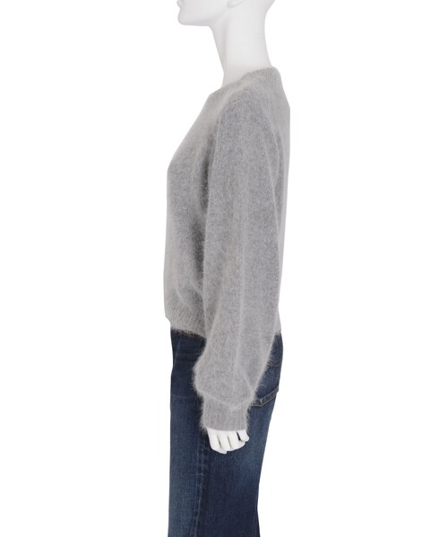 Ungrid（アングリッド）の「アンゴラ混ニット（トップス・レディース・ライトグレー/ブラック/ピンク/マスタード・F）」の10枚目の写真