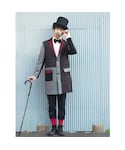 NIRAME.CO(ニラメッコ)の「ジャケット/アウター(チェスターコート)」