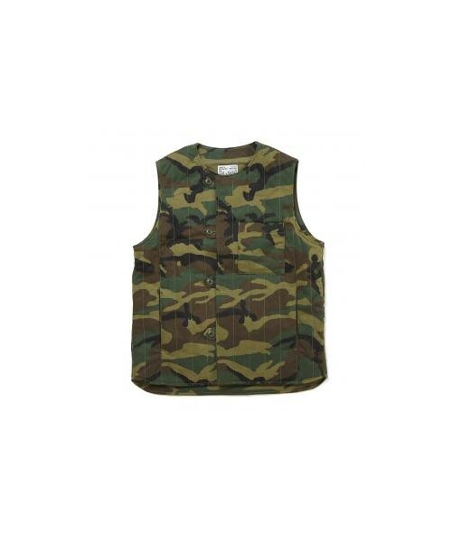 NEXUSVII(ネクサスセブン)の「QUILTED VEST PX(ベスト・メンズ・CAMO・M)」の1枚目の写真