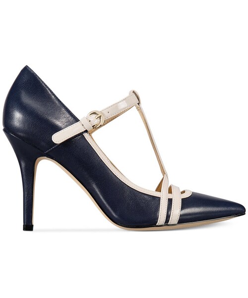 NINE WEST（ナインウエスト）の「Nine West Jantine T-Strap Pointed Pumps（パンプス・レディース・Black/Blue・5M/5.5M/6M/6.5M/7M/7.5M/8M/8.5M/9M/9.5M/10M/10.5M/11M）」の5枚目の写真
