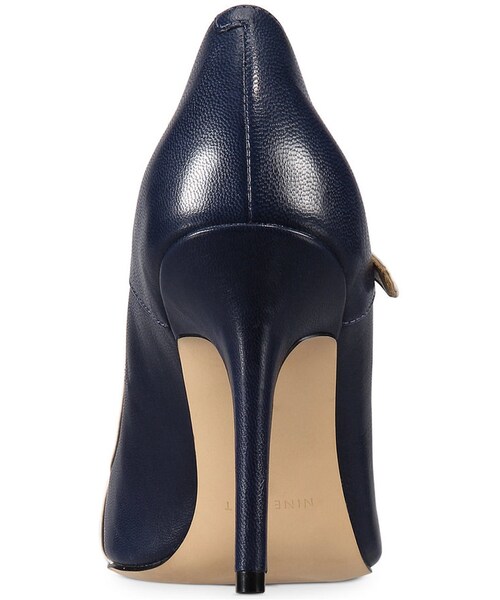 NINE WEST（ナインウエスト）の「Nine West Jantine T-Strap Pointed Pumps（パンプス・レディース・Black/Blue・5M/5.5M/6M/6.5M/7M/7.5M/8M/8.5M/9M/9.5M/10M/10.5M/11M）」の9枚目の写真