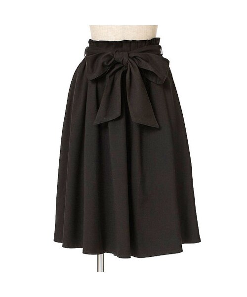 F i.n.t（フィント）の「ウエストリボンタックスカート/F&A（スカート・レディース・その他）」の4枚目の写真