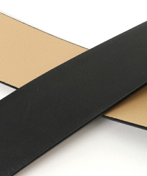 archives（アルシーヴ）の「リングバックルベルト（ベルト・レディース・ブラック/ブラウン/レッド・MEDIUM）」の6枚目の写真