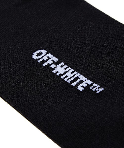 off white（オフホワイト）の「OFF WHITE 『ARROW』ソックス（ソックス/靴下・メンズ・ブラック・FREE）」の5枚目の写真