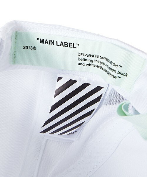off white（オフホワイト）の「OFF WHITE 『DIAG SPRAY』キャップ（キャップ・メンズ・ホワイト・FREE）」の8枚目の写真