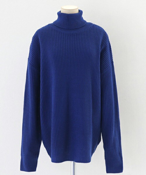 DHOLIC(ディーホリック)の「8COLORSドロップショルダーニットプルオーバー(ニット/セーター・レディース・ブラウン/マスタード/ネイビー/ピンク/ブルー/ベージュ/ブラック/アイボリー・FREE)」の6枚目の写真