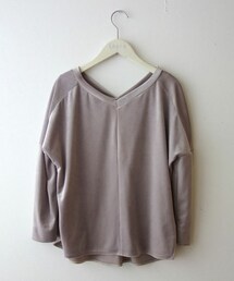 CEIRATE | CEIRATE ベロアセットアップトップス(Tシャツ/カットソー)