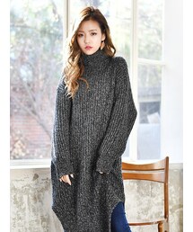 KORMARCH | ふっくらリブニットワンピース(ワンピース)