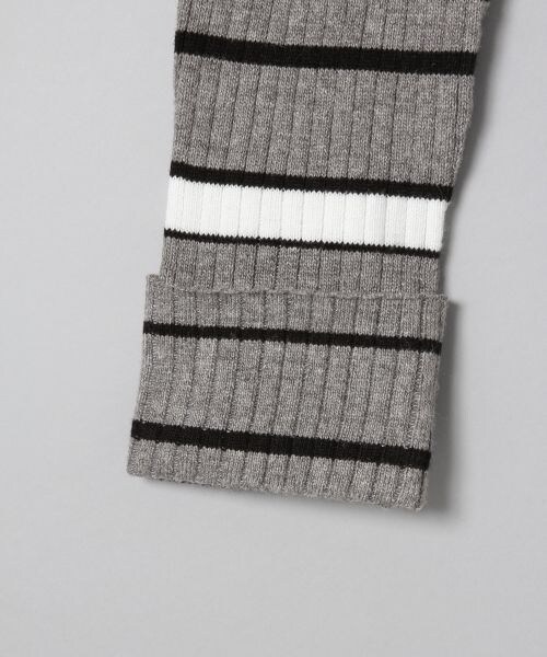 JEANASIS（ジーナシス）の「12Gマルチボーダーオフプルオーバー（トップス・アイボリー()/ブラック()/グレー系その他()/ブラウン系その他()）」の11枚目の写真