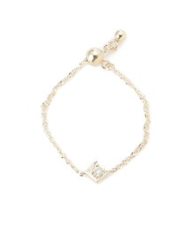 SNIDEL | park　project　10Kチェーンリング(アクセサリー)