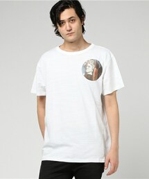 【廃盤】OFF-WHITE SILVER CHIRICO TEE シャツ off white（オフホワイト）の「OFF WHITE 『CIRCLE CHIRICO』T