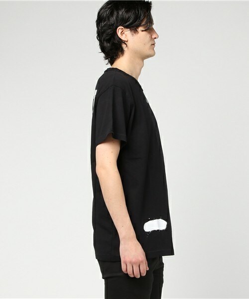 off white(オフホワイト)の「OFF WHITE 『DIAG SPRAY』Tシャツ(Tシャツ/カットソー・メンズ・ホワイト/ブラック・SMALL/MEDIUM)」の3枚目の写真