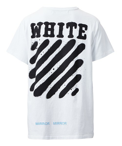 off white(オフホワイト)の「OFF WHITE 『DIAG SPRAY』Tシャツ(Tシャツ/カットソー・メンズ・ホワイト/ブラック・SMALL/MEDIUM)」の7枚目の写真