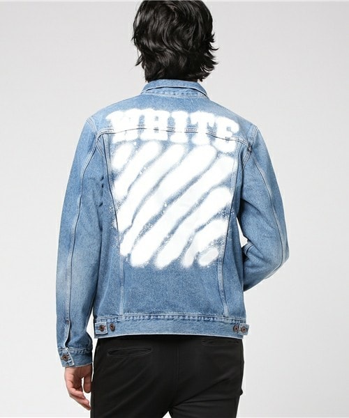 Off-White デニムジャケット デニムシャツ ダメージデニム Off-White