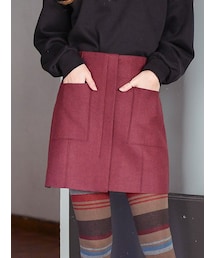 KORMARCH | ポケットAラインミニスカート(スカート)