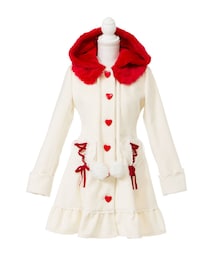 レディース 訳あり！DEAR MYLOVEマイメロディー耳付きコート L
