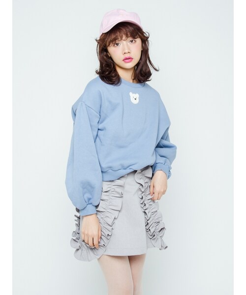 merry jenny(メリージェニー)の「春の夜空に見たおとめ座のCAP(帽子・レディース・オフホワイト/ピンク/ネイビー・F)」の7枚目の写真