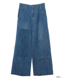 w closet | カットオフウエストワイドデニム(パンツ)