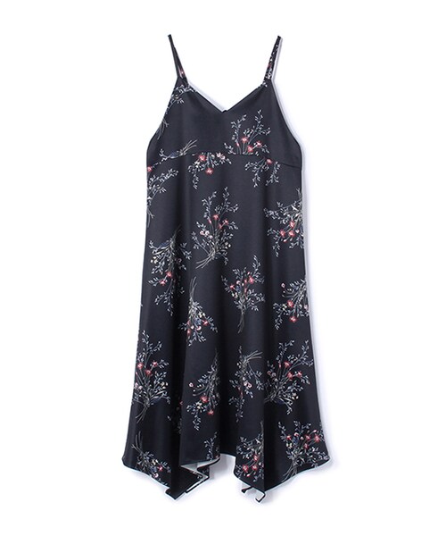 Pageboy ページボーイ の Pageboy オリエンタル花柄キャミワンピース ワンピース ドレス Wear