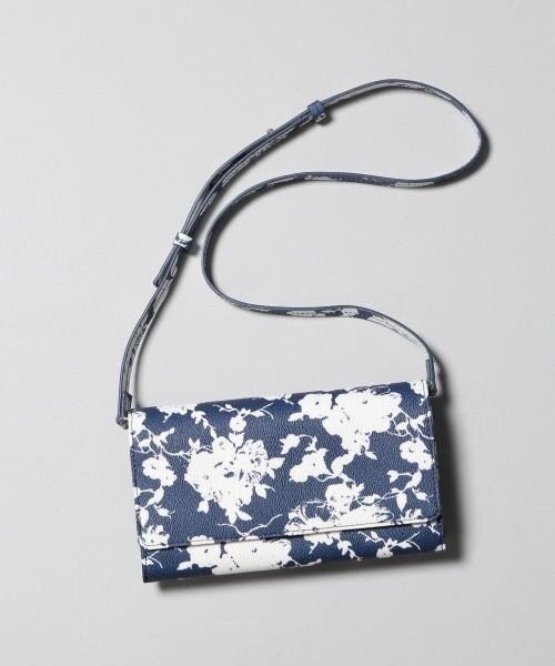 BLISS POINT(ブリスポイント)の「SSウォレットMINIショルダー(バッグ・ブラック/シルバー/ネイビー柄)」の2枚目の写真