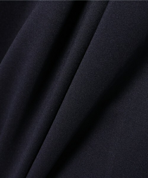 INTERPLANET(インタープラネット)の「ジャージVネックヘムOP(ワンピース・レディース・モカ/ネイビー・FREE)」の8枚目の写真