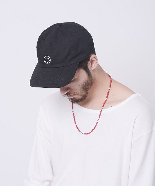 VIRGOwearworks（ヴァルゴウェアワークス）の「Smiles cap キャップ（帽子・メンズ・BEIGE/BLACK/INDIGO/NAVY）」の6枚目の写真