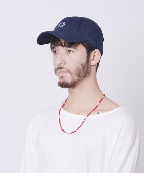 VIRGOwearworks（ヴァルゴウェアワークス）の「Smiles cap キャップ（帽子・メンズ・BEIGE/BLACK/INDIGO/NAVY）」の4枚目の写真