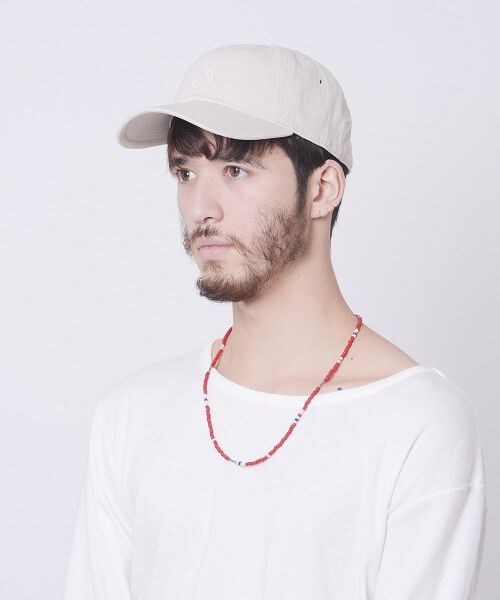 VIRGOwearworks（ヴァルゴウェアワークス）の「Smiles cap キャップ（帽子・メンズ・BEIGE/BLACK/INDIGO/NAVY）」の3枚目の写真
