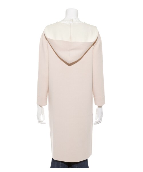 LILY BROWN（リリーブラウン）の「ダブルフェイスニットカーディガン（カーディガン・レディース・OWHT/PNK/LBLU・F）」の6枚目の写真