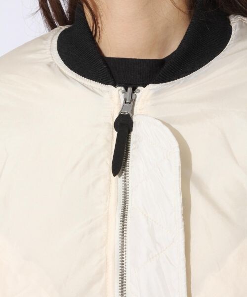 niko and...(ニコアンド)の「リバーシブルモコジャン(ジャケット/アウター・オフホワイト/ライトブラウン)」の16枚目の写真