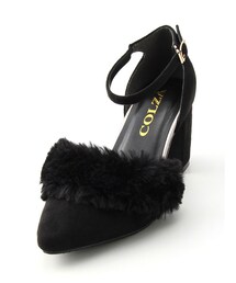Honeys | ファー付パンプス(シューズ)