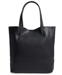 Sole Society   | Sole Society Oversize Melyssa Faux Leather Tote - Black(トートバッグ)