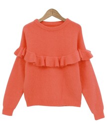 Dailyabout | アンゴラ混紡フリルニット(P0000WIQ)(ニット/セーター)