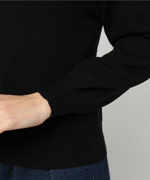 archives（アルシーヴ）の「オフタートル刺繍プルオーバー（ニット/セーター・レディース・オフホワイト/ブラック/ラベンダー・MEDIUM）」の8枚目の写真