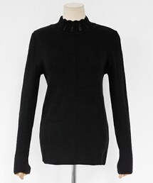 DHOLIC | スカラップハイネックスリムニットプルオーバー(ニット/セーター)