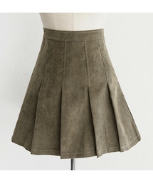 DHOLIC | コーデュロイプリーツミニスカート(スカート)
