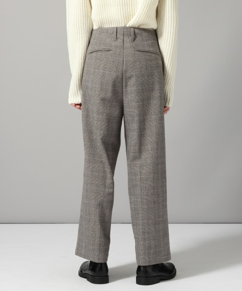 HARE（ハレ）の「グレンチェックワイドパンツ（パンツ・グレー）」の4枚目の写真