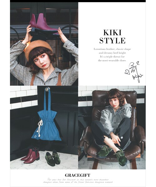 gracegift（グレースギフト）の「聯名2way綁帶休閒牛津鞋（シューズ・レディース・白・35/36/37/38/39/40/41）」の5枚目の写真